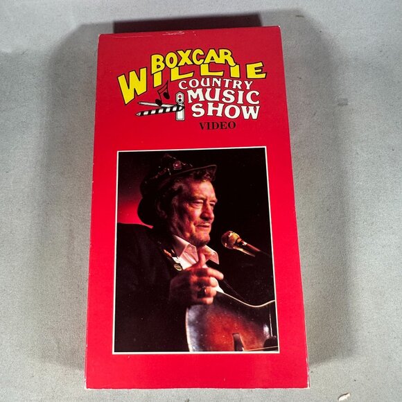 Boxcar Willie Country Music Show VHS Live Performance Boxcar Willie Video - Picture 1 of 3